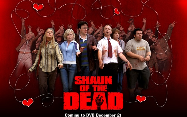 Shaun of the Dead. Desktop wallpaper