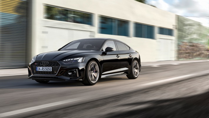 Audi RS 5 Sportback Competition Plus 2023. Desktop wallpaper