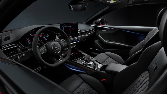 Audi RS 5 Coupe Competition Plus 2023. Desktop wallpaper