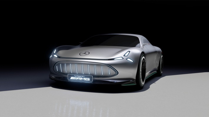 Mercedes-AMG Vision AMG Concept 2022. Desktop wallpaper