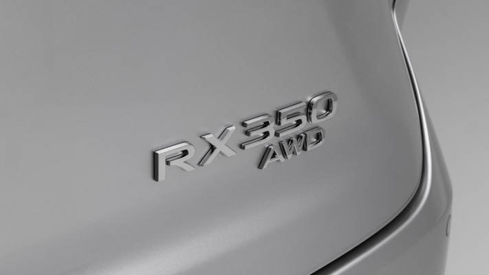 Lexus RX 350 F Sport 2023. Desktop wallpaper