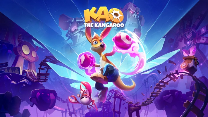 KAO the Kangaroo. Desktop wallpaper