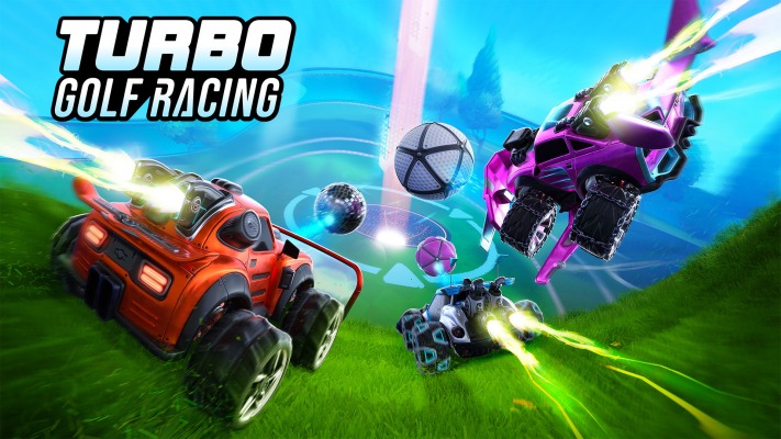 Turbo Golf Racing. Desktop wallpaper