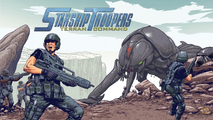 Starship Troopers: Terran Command. Desktop wallpaper