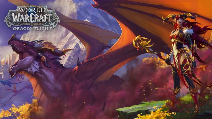 World of Warcraft: Dragonflight. Desktop wallpaper