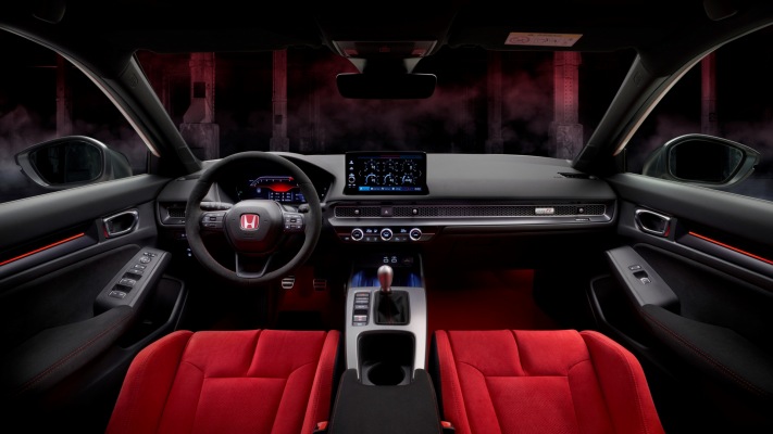 Honda Civic Type R 2023. Desktop wallpaper