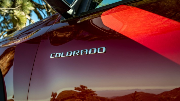 Chevrolet Colorado Trail Boss 2023. Desktop wallpaper