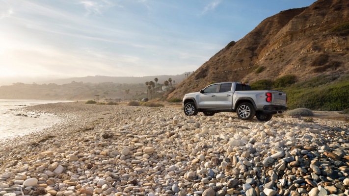 Chevrolet Colorado Z71 2023. Desktop wallpaper