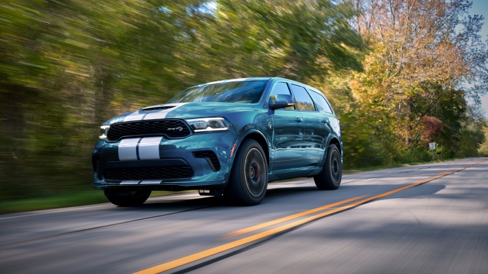 Dodge Durango SRT Hellcat 2023. Desktop wallpaper