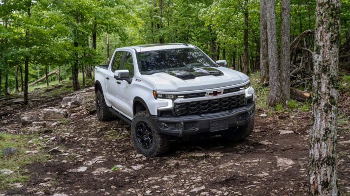 Chevrolet Silverado ZR2 Bison 2023. Desktop wallpaper