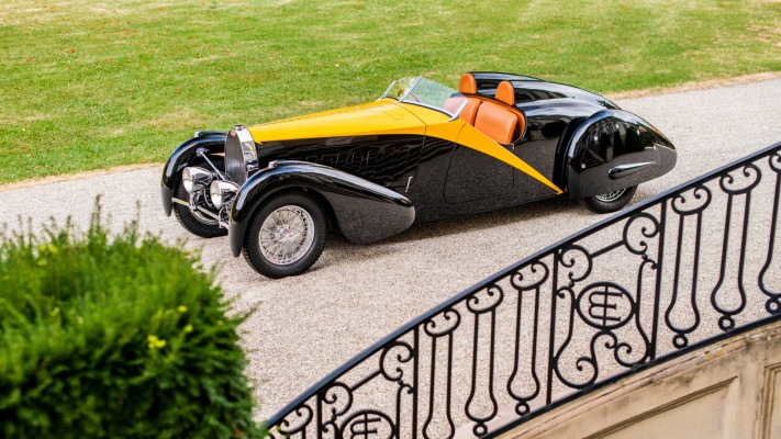 Bugatti Type 57 Roadster Grand Raid 1934. Desktop wallpaper