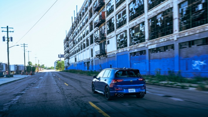 Volkswagen Golf R 20th Anniversary Edition USA Version 2022. Desktop wallpaper