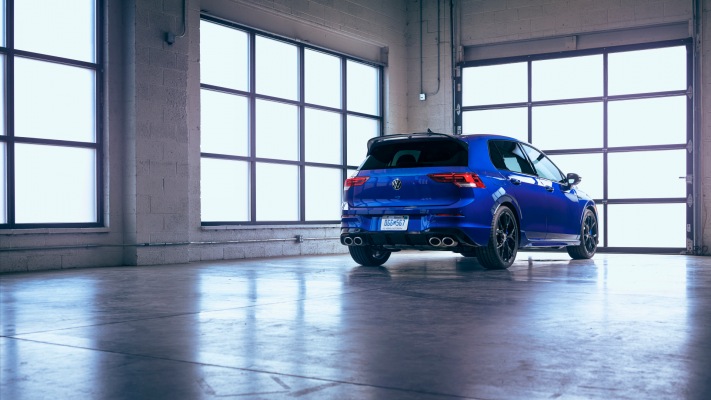 Volkswagen Golf R 20th Anniversary Edition USA Version 2022. Desktop wallpaper