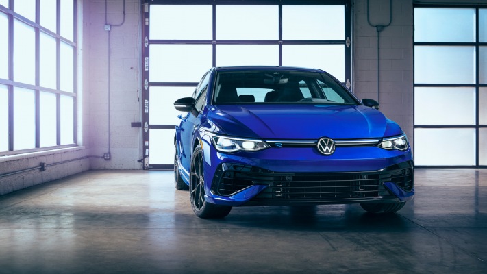 Volkswagen Golf R 20th Anniversary Edition USA Version 2022. Desktop wallpaper