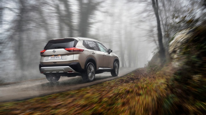 Nissan X-Trail 2023. Desktop wallpaper