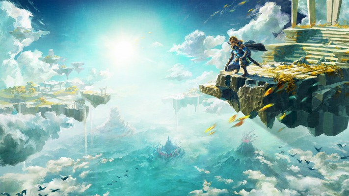 Legend of Zelda: Tears of the Kingdom, The. Desktop wallpaper