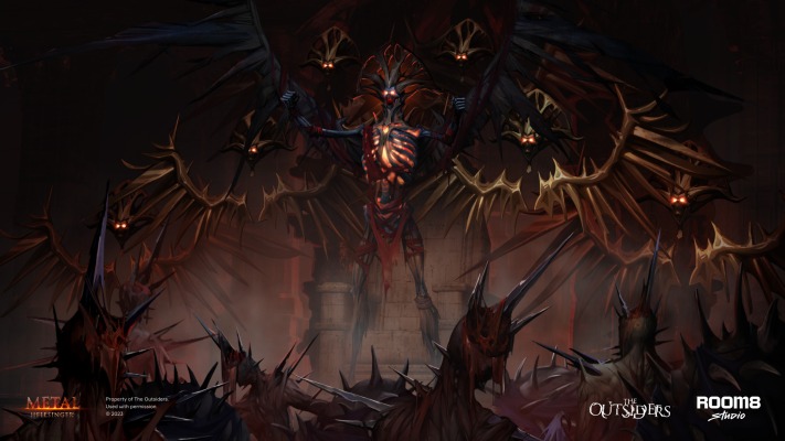 Metal: Hellsinger. Desktop wallpaper