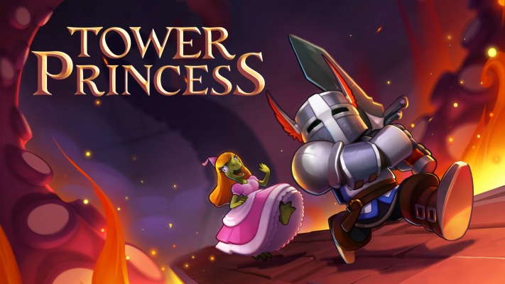 Tower Princess. Desktop wallpaper