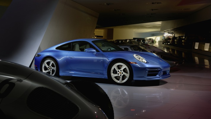 Porsche 911 Carrera GTS Sally Special 2022. Desktop wallpaper