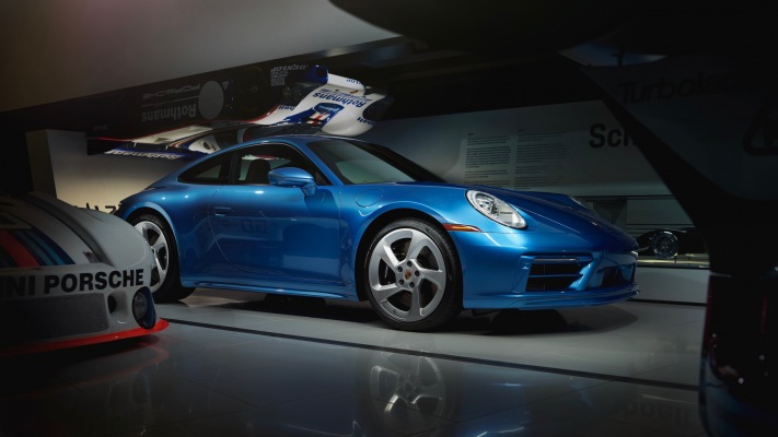 Porsche 911 Carrera GTS Sally Special 2022. Desktop wallpaper