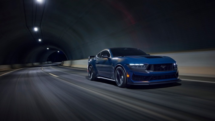 Ford Mustang Dark Horse 2024. Desktop wallpaper