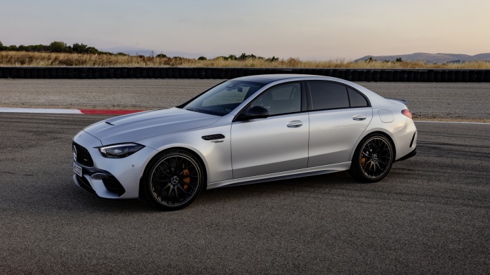 Mercedes-AMG C 63 S E Performance 2023. Desktop wallpaper