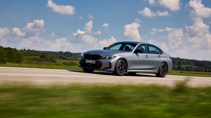 BMW M340i xDrive Sedan 2023. Desktop wallpaper