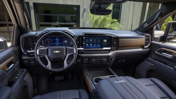 Chevrolet Silverado 2500 HD High Country 2024. Desktop wallpaper