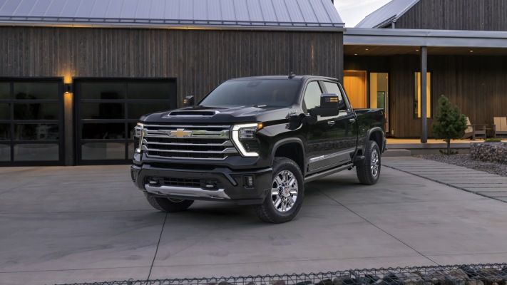 Chevrolet Silverado 2500 HD High Country 2024. Desktop wallpaper