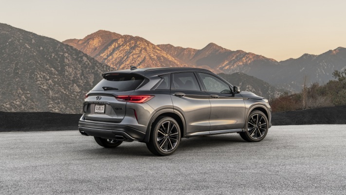 Infiniti QX50 Sport 2023. Desktop wallpaper