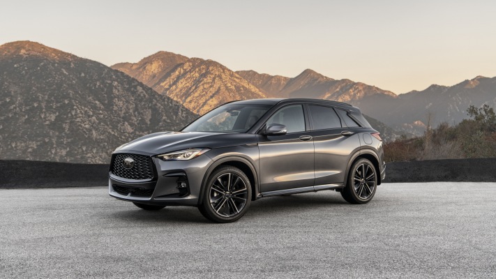 Infiniti QX50 Sport 2023. Desktop wallpaper