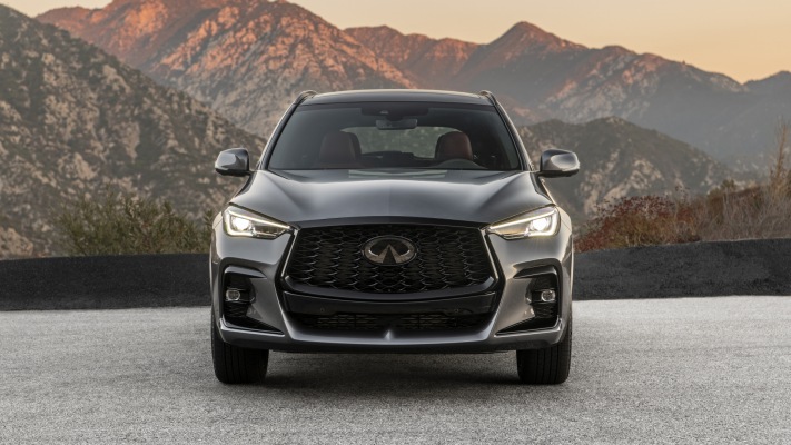 Infiniti QX50 Sport 2023. Desktop wallpaper