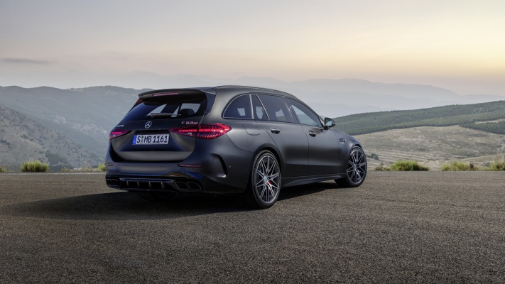 Mercedes-AMG C 63 S E Performance Estate 2023. Desktop wallpaper