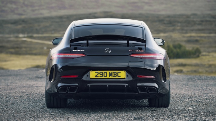 Mercedes-AMG GT 63 S E Performance 4-door UK Version 2023. Desktop wallpaper