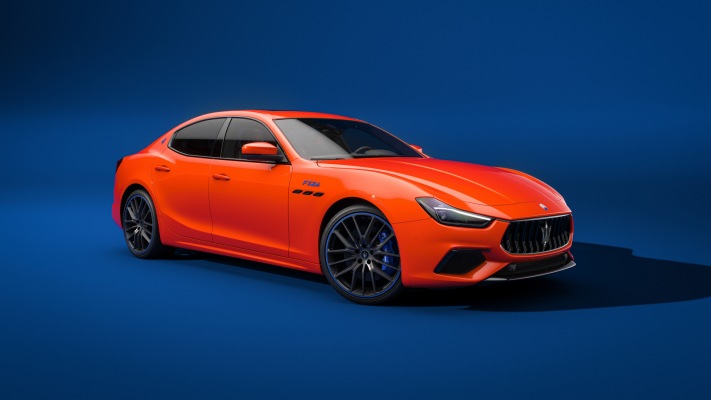 Maserati Ghibli F Tributo Special Edition 2022. Desktop wallpaper