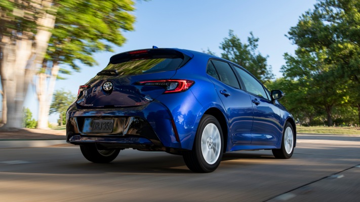 Toyota Corolla Hatchback SE USA Version 2023. Desktop wallpaper