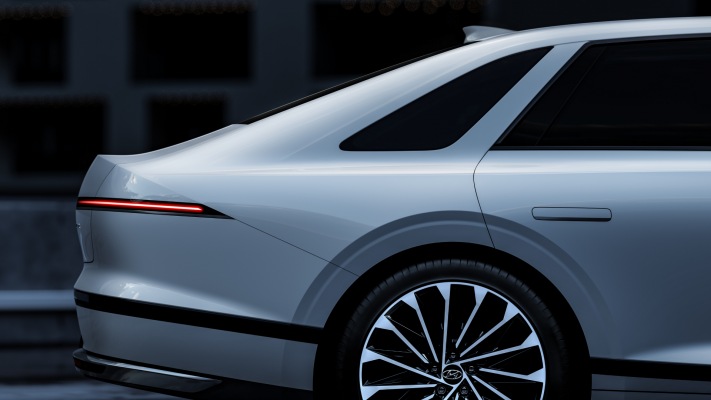 Hyundai Grandeur 2023. Desktop wallpaper