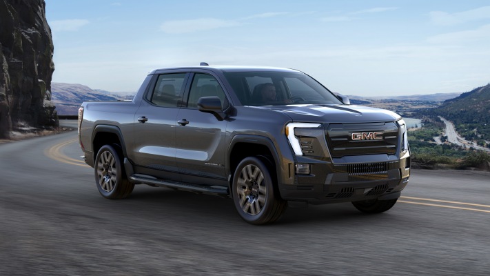 GMC Sierra EV Elevation 2024. Desktop wallpaper