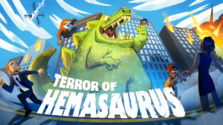 Terror of Hemasaurus. Desktop wallpaper