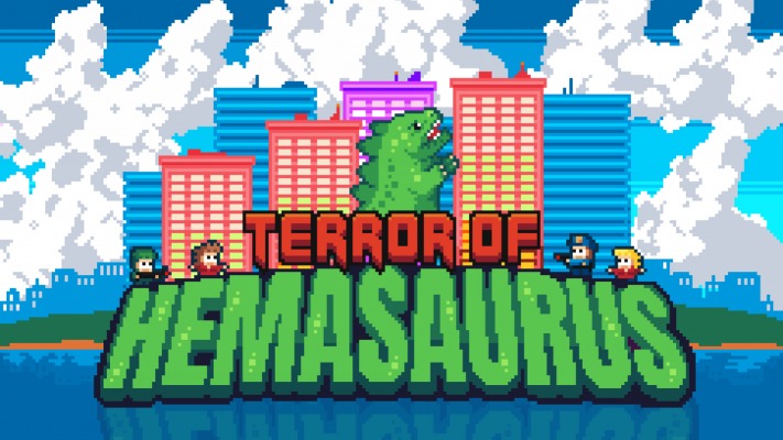 Terror of Hemasaurus. Desktop wallpaper