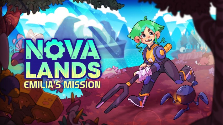 Nova Lands: Emilia's Mission. Desktop wallpaper