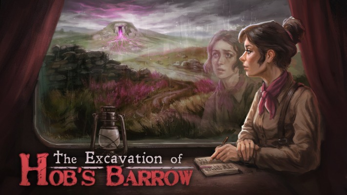 Excavation of Hob's Barrow, The. Desktop wallpaper