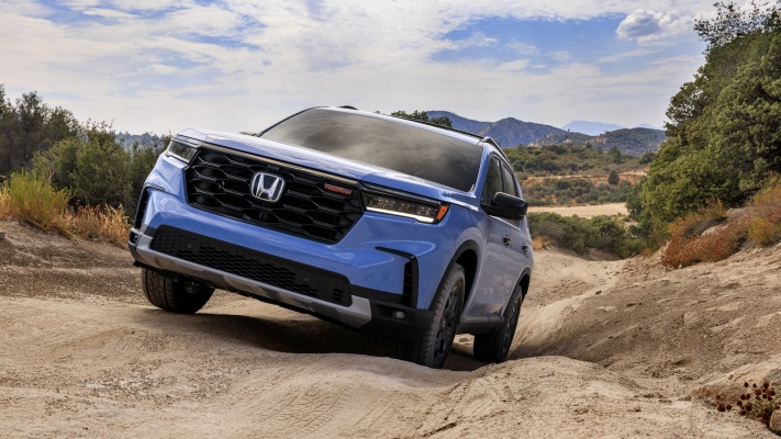 Honda Pilot TrailSport 2023. Desktop wallpaper