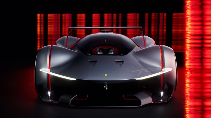 Ferrari Vision Gran Turismo Concept 2022. Desktop wallpaper