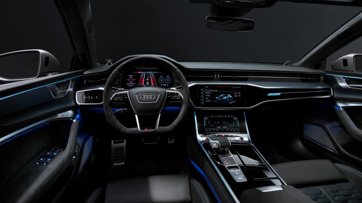 Audi RS 7 Sportback Performance 2023. Desktop wallpaper