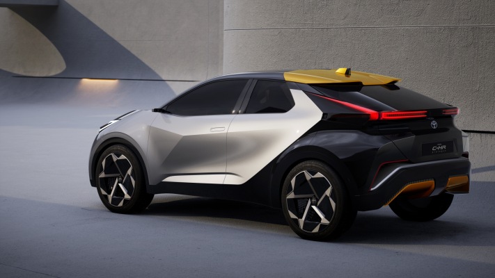 Toyota C-HR Prologue Concept 2022. Desktop wallpaper