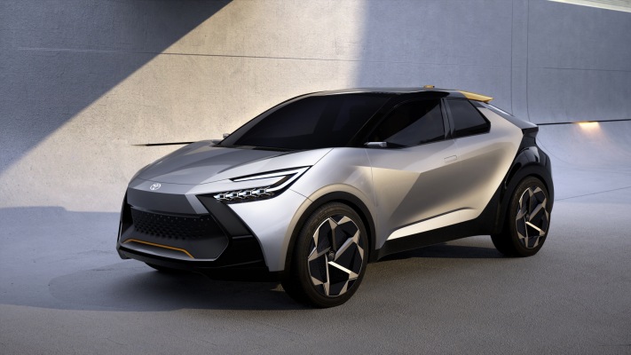 Toyota C-HR Prologue Concept 2022. Desktop wallpaper