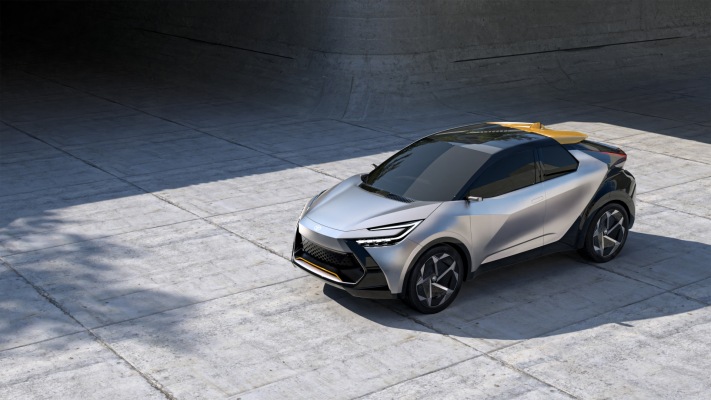 Toyota C-HR Prologue Concept 2022. Desktop wallpaper