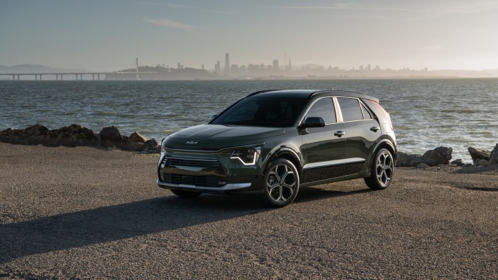 Kia Niro HEV USA Version 2023. Desktop wallpaper