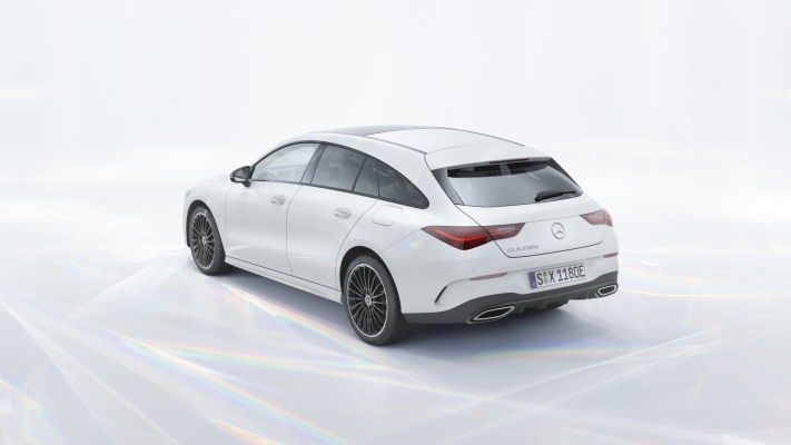 Mercedes-Benz CLA 250e Shooting Brake 2023. Desktop wallpaper